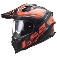 LS2 MX701 EXPLORER-06 HPFC ALTER adventure helma matná-fluo-oranžová